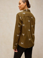 Load image into Gallery viewer, White Stuff 448587 LIBBY EMBROIDERED CORD SHIRT
