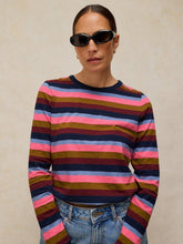 Load image into Gallery viewer, White Stuff 447079 CLARA STRIPE LS TEE