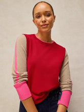 Load image into Gallery viewer, White Stuff 446715 KATIE COL BLOCK JUMPER