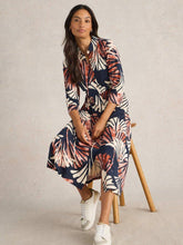 Load image into Gallery viewer, White Stuff 442710 RUA JERSEY SHIRT DRESS