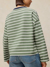Load image into Gallery viewer, White Stuff 447081 KIM STRIPE LS TEE