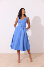 Load image into Gallery viewer, The 8Th Sign 8Ss731 SAFFIRA BELTED SKATER DRESS