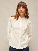 Load image into Gallery viewer, White Stuff 447781 LILY EMBROIDERED TOP