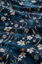 Load image into Gallery viewer, Seasalt B-Wm28089-32157 Rose Trellis Jumpsuit Tidal Floral Maritime