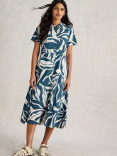 Load image into Gallery viewer, White Stuff 443078 RUA JERSEY SHIRT DRESS