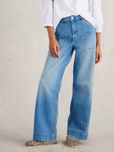 Load image into Gallery viewer, White Stuff 445148 Tia Wide Leg Jean