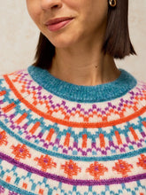 Load image into Gallery viewer, White Stuff 447728 FRAN FAIRISLE STRIPE