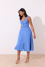 Load image into Gallery viewer, The 8Th Sign 8Ss731 SAFFIRA BELTED SKATER DRESS