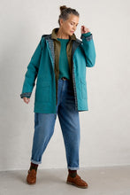 Load image into Gallery viewer, Seasalt B-Rn34804-32758 The Reversible Raincoat Rain Showers Maritime Chalk