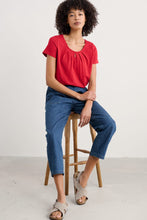 Load image into Gallery viewer, Seasalt B-Wm35403-15342 Appletree T-Shirt Scarlet