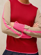 Load image into Gallery viewer, White Stuff 446715 KATIE COL BLOCK JUMPER