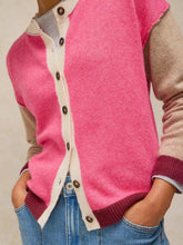 Load image into Gallery viewer, White Stuff 446724 SANSA COLOURBLOCK CARDI
