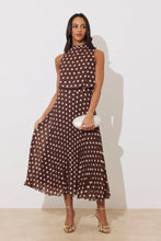 Load image into Gallery viewer, The 8Th Sign 8Ss744 MILLY PLEAT POLKA DRESS