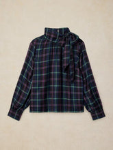 Load image into Gallery viewer, White Stuff 447531 Fleur tie neck top