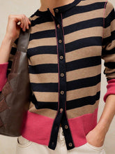 Load image into Gallery viewer, White Stuff 446741 LOIS STRIPE CARDI