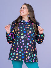Load image into Gallery viewer, Wilderly Wear Clr-Npo NIGHT POLKA RAINCOAT