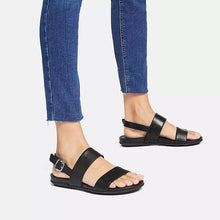 Load image into Gallery viewer, Fitflop Eb1 090 GRACIE LEATHER BACK STRAP SANDALS