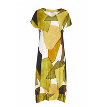 Load image into Gallery viewer, Naya Nas26151 multi colour v neck dress