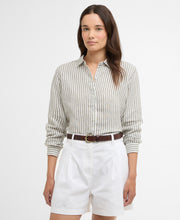 Load image into Gallery viewer, Barbour Lsh1315gn19 Barbour Marine Shir Dusky Khak