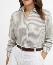 Load image into Gallery viewer, Barbour Lsh1315gn19 Barbour Marine Shir Dusky Khak