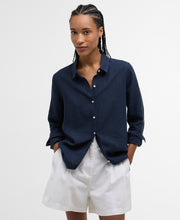 Load image into Gallery viewer, Barbour Lsh1315ny75 Barbour Marine Shir Navy