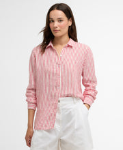 Load image into Gallery viewer, Barbour Lsh1315re16 Barbour Marine Shir Poppy Red