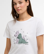 Load image into Gallery viewer, Barbour Lts0711wh11 Barbour Clover T-Shirt White