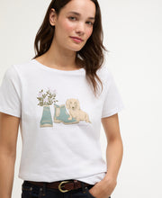 Load image into Gallery viewer, Barbour Lts0712wh11 Barbour Brambles Tee White