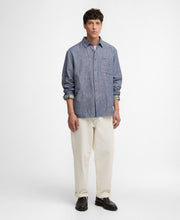 Load image into Gallery viewer, Barbour Msh5761in32 Barbour Bradden Shirt Indigo