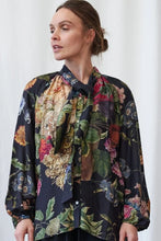 Load image into Gallery viewer, One Hundred Stars Tpbpriblk PUSSY BOW BLOUSE
