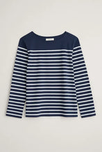 Load image into Gallery viewer, Seasalt B-Wm23693-26058 Sailor Shirt Falmouth Breton Maritime Chalk