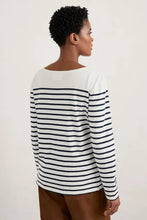 Load image into Gallery viewer, Seasalt B-Wm23693-27685 Sailor Shirt Falmouth Breton Chalk Maritime