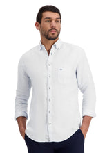 Load image into Gallery viewer, PREMIUM LINEN SHIRT WITH BUTTON-DOWN COLLAR
