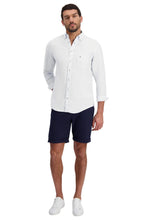 Load image into Gallery viewer, PREMIUM LINEN SHIRT WITH BUTTON-DOWN COLLAR