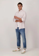 Load image into Gallery viewer, CASUAL-FIT SHIRT WITH ORNAMENTAL PRINT
