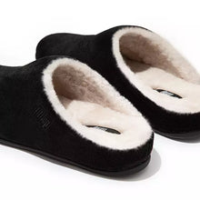 Load image into Gallery viewer, Shearling Suede Slippers
