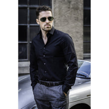 Load image into Gallery viewer, Simon Slim Fit Shirt - BLK Black