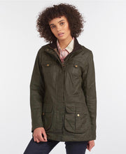Load image into Gallery viewer, BARBOUR LIGHTWEIGHT DEFENCE WAXED COTTON JACKET