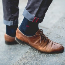 Load image into Gallery viewer, Cotton socks Black Licorice