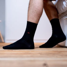 Load image into Gallery viewer, Cotton socks Black Licorice