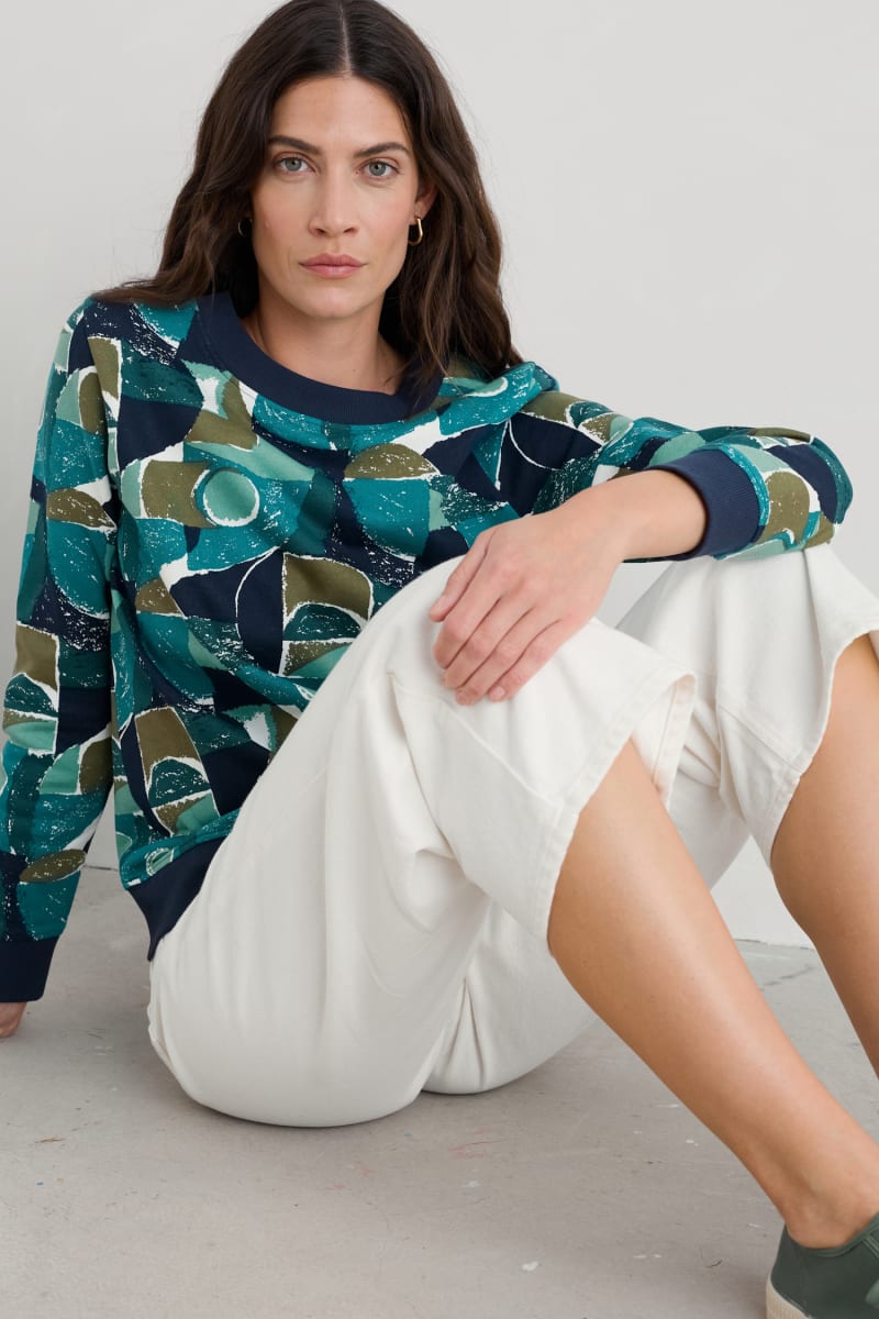 Seasalt B-Wm38433-36913 Bright Wave Sweatshirt