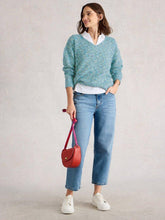 Load image into Gallery viewer, White Stuff 444060 TEXTURE V NECK
