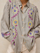 Load image into Gallery viewer, White Stuff 447713 LENA EMBROIDERED SHIRT
