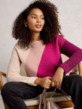 Load image into Gallery viewer, White Stuff 444052 JANA COLOUR BLOCK JUMPER
