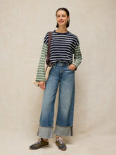 Load image into Gallery viewer, White Stuff 447081 KIM STRIPE LS TEE
