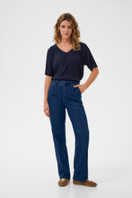 Load image into Gallery viewer, Cream 10613942 CR VISTI STRAIGHT LEG PANTS
