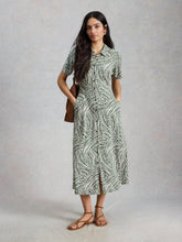 Load image into Gallery viewer, White Stuff 446106 Rua jersey shirt dress
