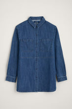 Load image into Gallery viewer, Seasalt B-Wm35445-32183 Starboard Shirt Mid Wash Rain Slub
