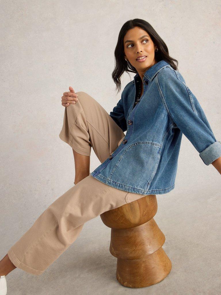 White Stuff 442801 EDEN DENIM JACKET