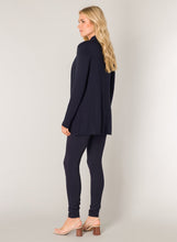 Load image into Gallery viewer, Base Level 6000001 YALA LONG CARDIGAN dark blue yayla
